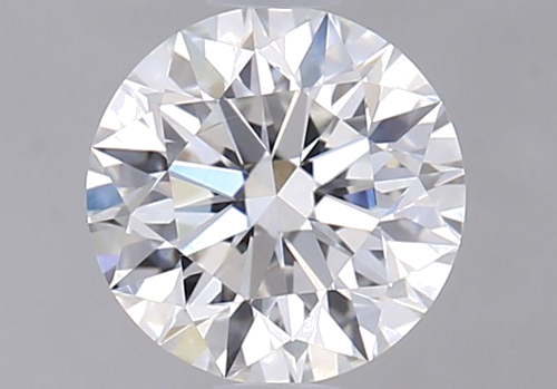 0.61 carat F-VVS1 Excellent cut Natūralus Round Deimantas (1)