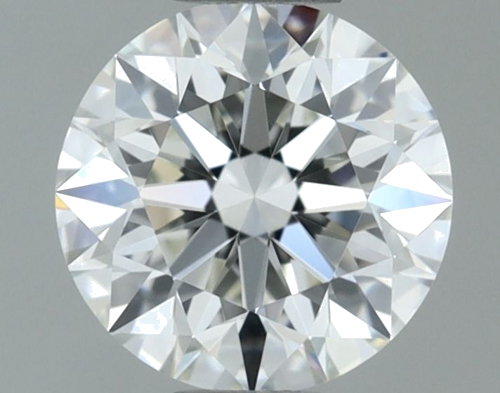 0.5 carat H-VVS2 Excellent cut Natūralus Round Deimantas (1)