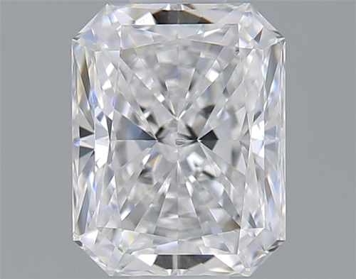 0.52 carat D-SI1 Natūralus Radiant Deimantas (1)