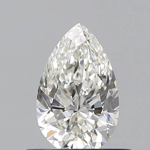 0.51 carat I-VVS1 Natūralus Pear Deimantas (1)
