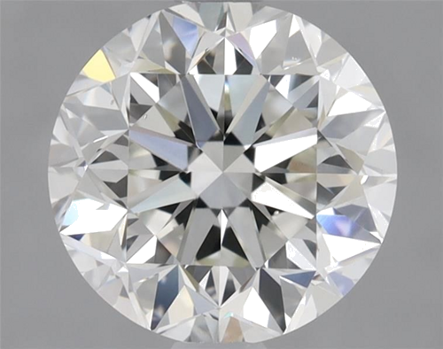1.51 carat J-VS2 GD cut Natūralus Round Deimantas (1)