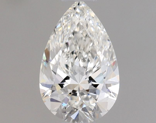 0.5 carat G-VVS2 Natūralus Pear Deimantas (1)