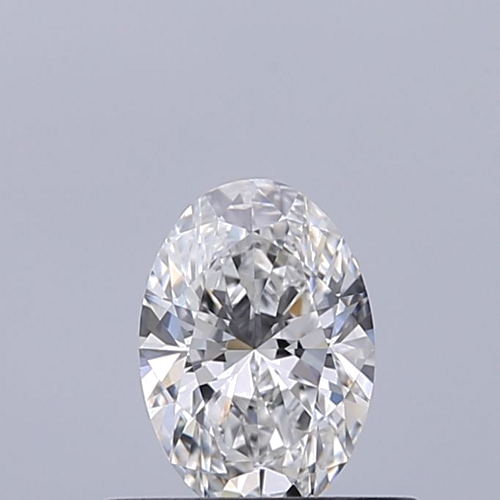 0.38 carat E-VVS1 Natūralus Oval Deimantas (1)