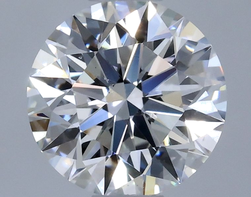 0.57 carat G-SI1 Excellent cut Natūralus Round Deimantas (1)