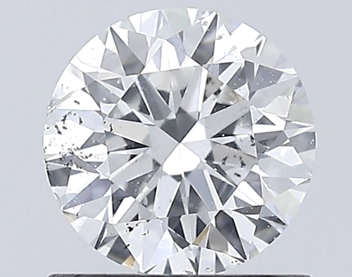 0.9 carat E-SI2 Very Good cut Natūralus Round Deimantas (1)