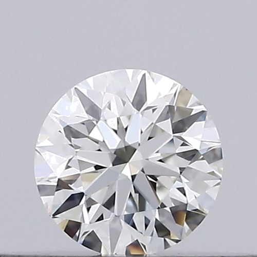 0.18 carat H-VVS1 Excellent cut Natūralus Round Deimantas (1)