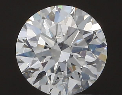 0.62 carat G-SI2 Excellent cut Natūralus Round Deimantas (1)