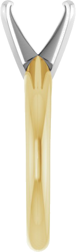 Sužadėtuvių Žiedas „Light Solitaire“ 585 Baltojo Ir Geltonojo Aukso Square 7mm (4)