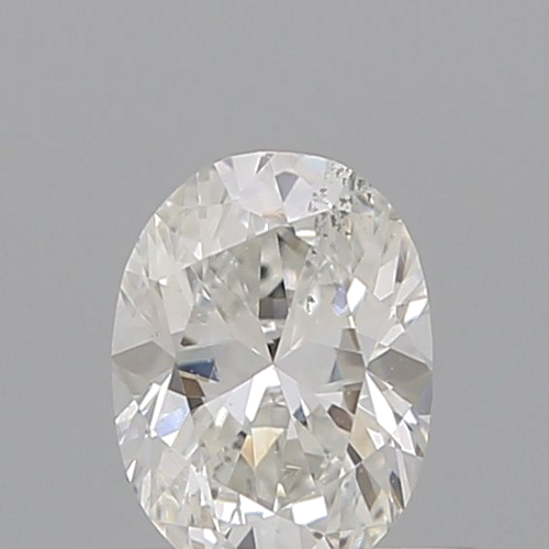 0.41 carat D-SI2 Natūralus Oval Deimantas (1)