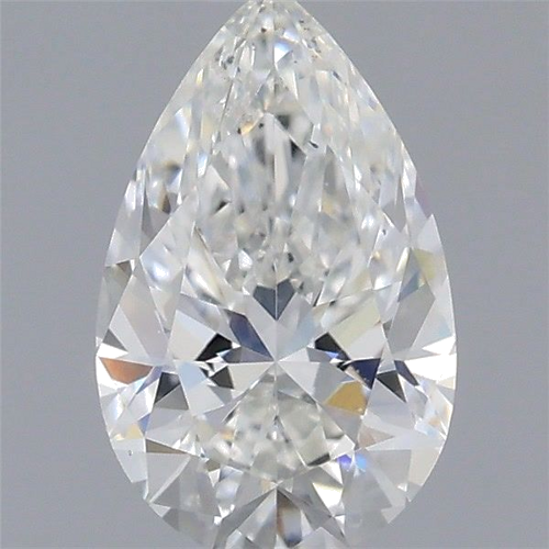 0.61 carat G-SI1 Natūralus Pear Deimantas (1)