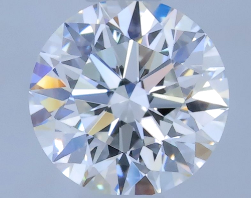 0.4 carat F-VVS1 Excellent cut Natūralus Round Deimantas (1)