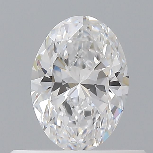 0.42 carat D-VVS1 Natūralus Oval Deimantas (1)