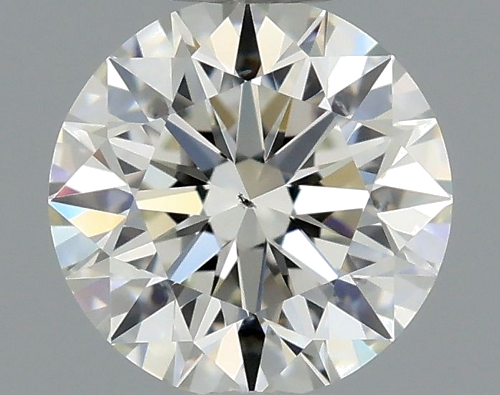 0.46 carat J-SI1 Excellent cut Natūralus Round Deimantas (1)