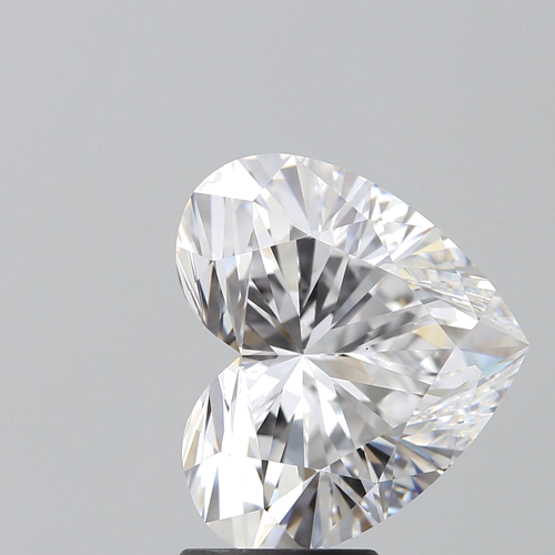 4.28 carat D-VS1 Natūralus Heart Deimantas (1)