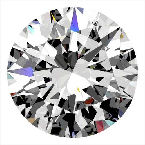 0.3 carat H-VVS2 Very Good cut Natūralus Round Deimantas (1)