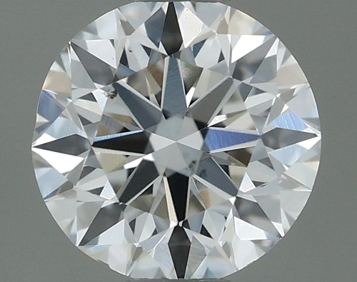 0.5 carat H-SI1 Excellent cut Natūralus Round Deimantas (1)