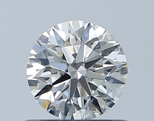 0.58 carat H-VVS1 Excellent cut Natūralus Round Deimantas (1)