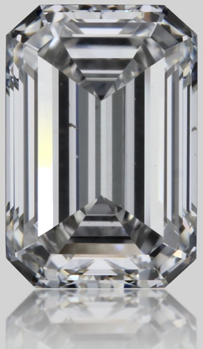 0.53 carat F-VS2 Natūralus Emerald Deimantas (1)