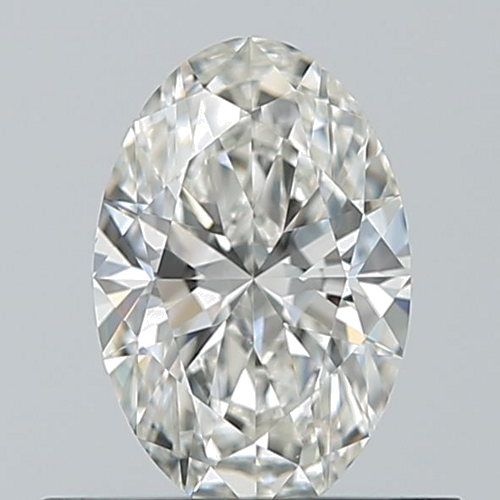 0.5 carat H-VS1 Natūralus Oval Deimantas (1)