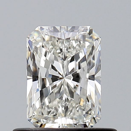 0.6 carat H-VVS2 Natūralus Radiant Deimantas (1)