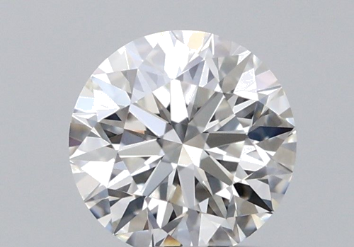 0.56 carat F-VVS1 Excellent cut Natūralus Round Deimantas (1)