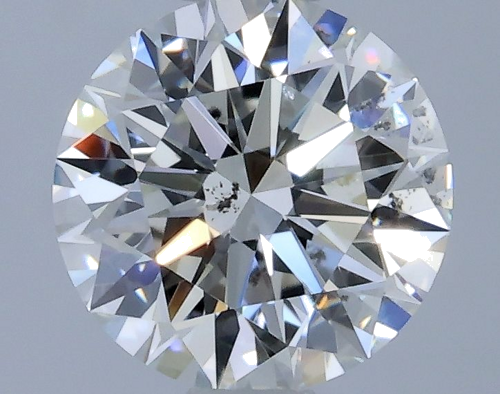 0.71 carat G-SI2 Excellent cut Natūralus Round Deimantas (1)
