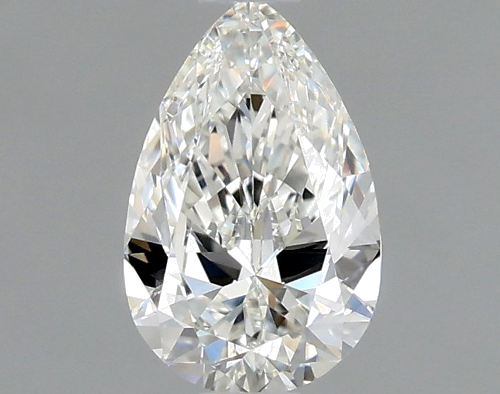 0.5 carat G-VVS1 Natūralus Pear Deimantas (1)