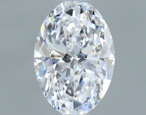 0.5 carat D-VVS2 Natūralus Oval Deimantas (1)