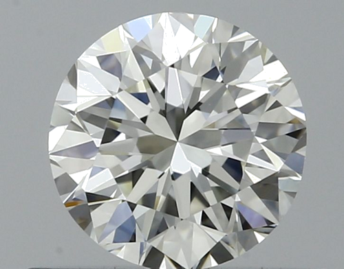 0.5 carat I-VVS2 Very Good cut Natūralus Round Deimantas (1)