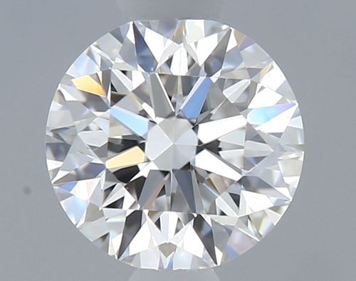 0.46 carat F-VVS1 Excellent cut Natūralus Round Deimantas (1)