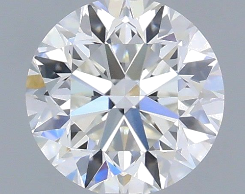 0.46 carat I-VVS2 Very Good cut Natūralus Round Deimantas (1)