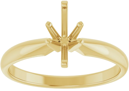Sužadėtuvių Žiedas „Solitaire“ 14k yellow gold Marquise 8mm x 4.5mm (3)