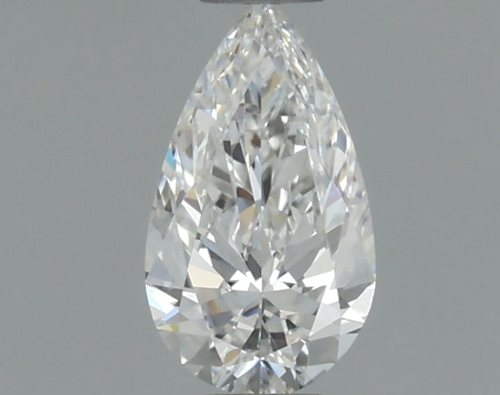 0.3 carat E-VVS2 Natūralus Pear Deimantas (1)