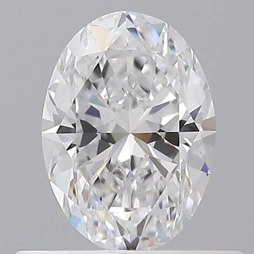 0.5 carat D-VVS1 Natūralus Oval Deimantas (1)