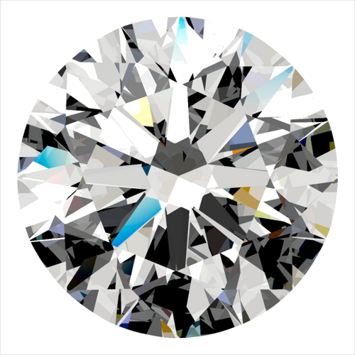 0.3 carat I-SI2 Excellent cut Natūralus Round Deimantas (1)