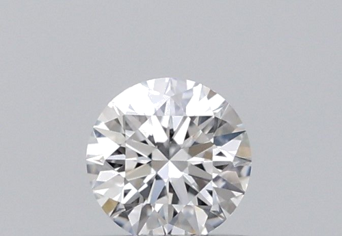 0.18 carat D-VVS1 Excellent cut Natūralus Round Deimantas (1)