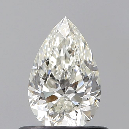 0.52 carat I-SI2 Natūralus Pear Deimantas (1)