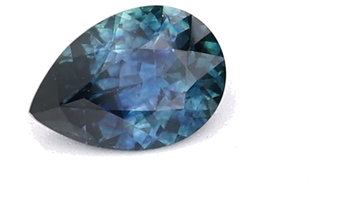 0.67 carat GREEN Pear Safyras (1)