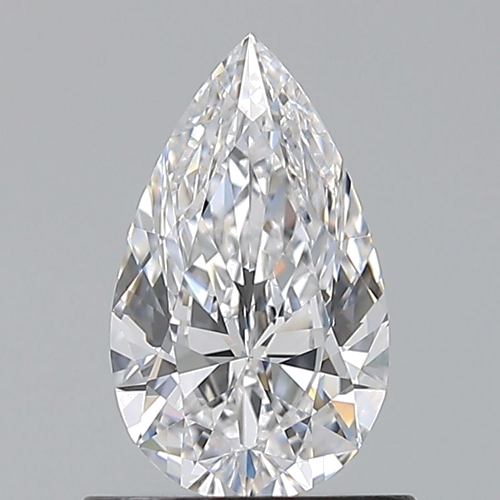 0.7 carat D-VS1 Natūralus Pear Deimantas (1)