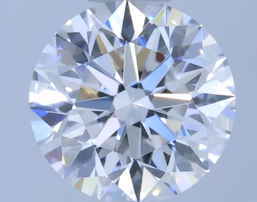 0.51 carat D-VVS1 Excellent cut Natūralus Round Deimantas (1)