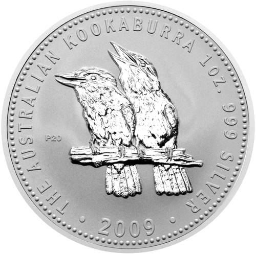 2009 Kookaburra Австралия 1 oz сребърна монета (1)