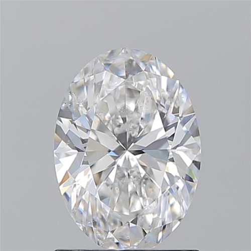 1.31 carat E-SI1 Natūralus Oval Deimantas (1)