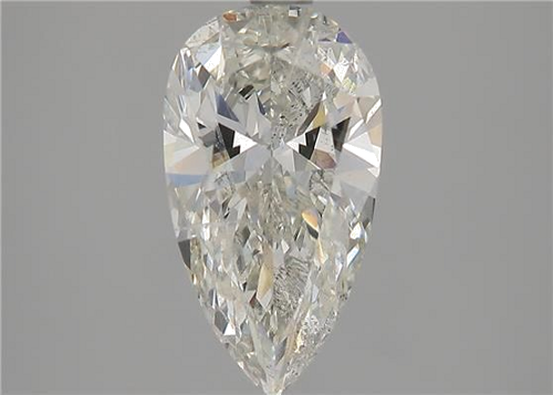 1.73 carat I-SI2 Natūralus Pear Deimantas (1)