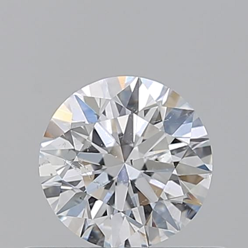 0.51 carat D-SI2 Excellent cut Natūralus Round Deimantas (1)