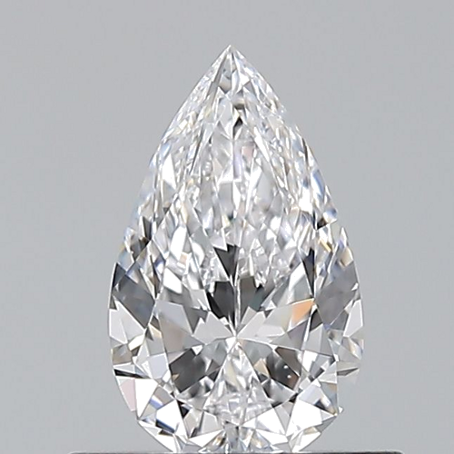 0.5 carat D-VS2 Natūralus Pear Deimantas (1)