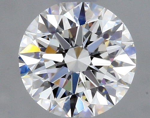 0.71 carat F-VVS2 Excellent cut Natūralus Round Deimantas (1)