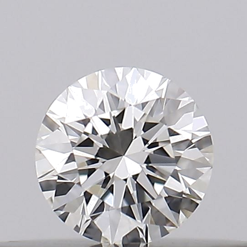 0.16 carat H-VVS2 Excellent cut Natūralus Round Deimantas (1)