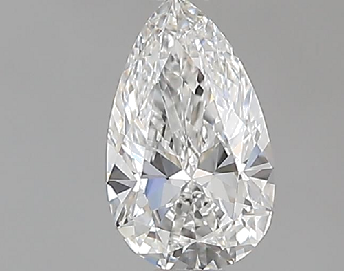 0.4 carat E-VVS2 Natūralus Pear Deimantas (1)