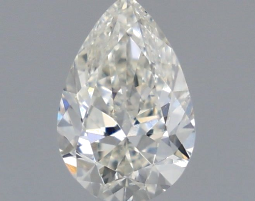 0.5 carat J-SI1 Natūralus Pear Deimantas (1)