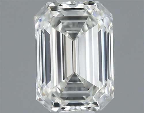 0.42 carat H-VVS1 Natūralus Emerald Deimantas (1)